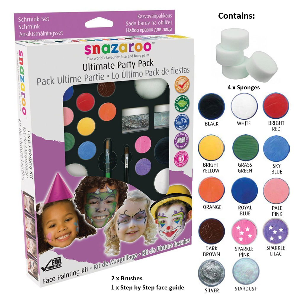 Ultimate Party Pack - Face Paint Party Kit