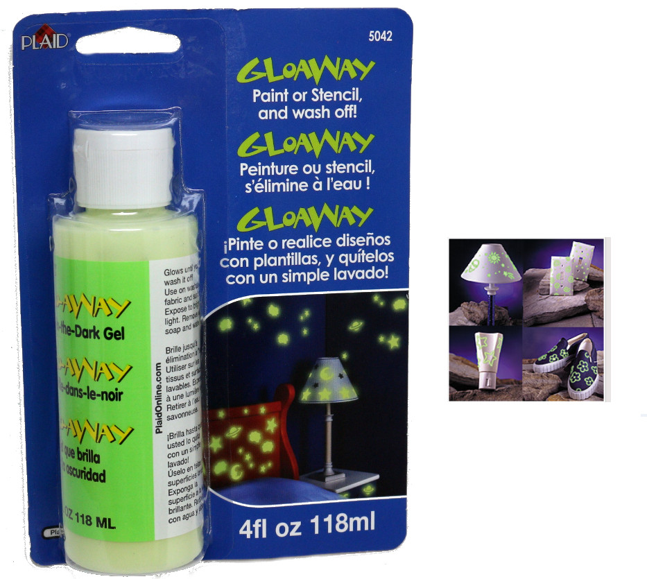 Glow In The Dark Paint 4oz Glo Green