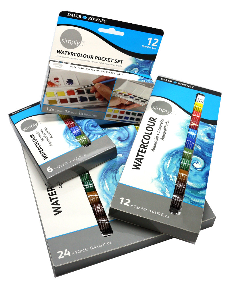 Daler Rowney Simply Watercolour - Pocket Set